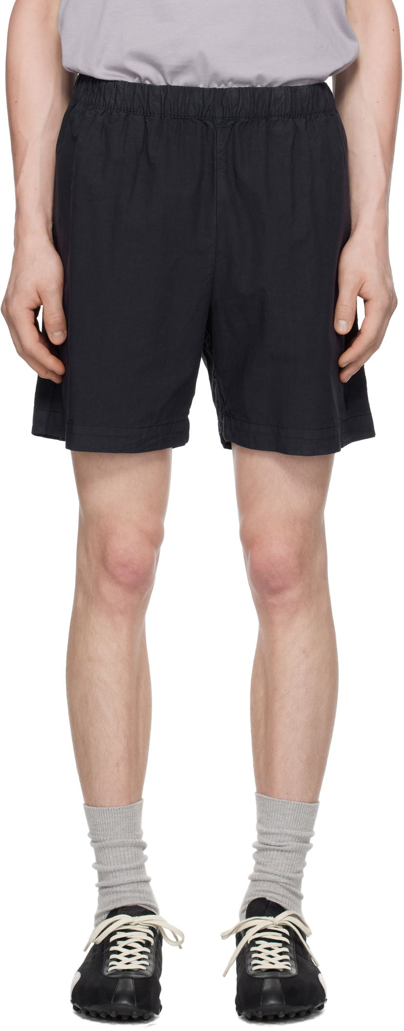 Шорти NORSE PROJECTS Norse Projects Per Cotton Tencel Shorts чорний | N35-0616