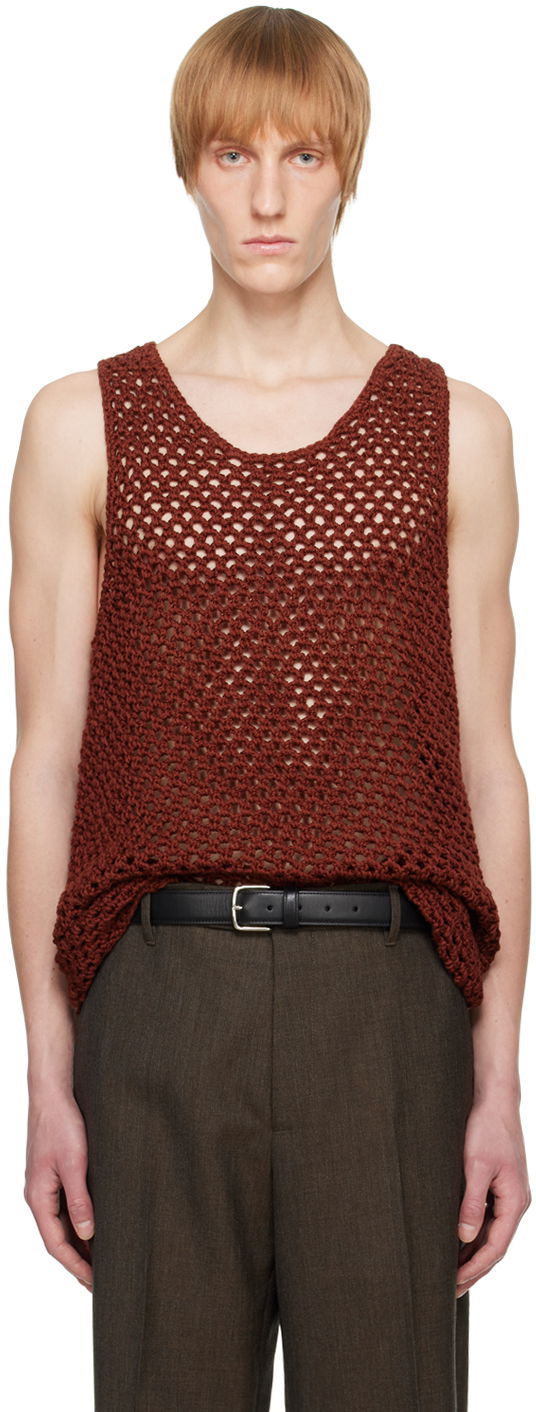 Безрукавка The Row Knitted Tank Top Червоний | 449-Y156