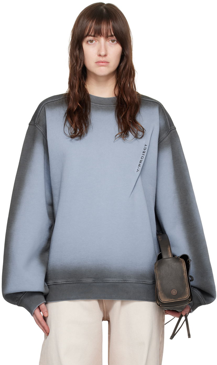 Світшоти Y/PROJECT Logo Sweatshirt Синій | 204SH001