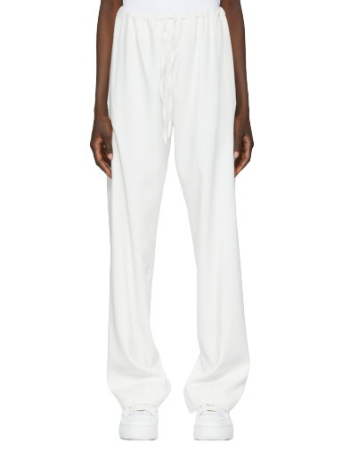 Штани AMI SSENSE x Palazzo Trousers білий | SPEUTR200.478