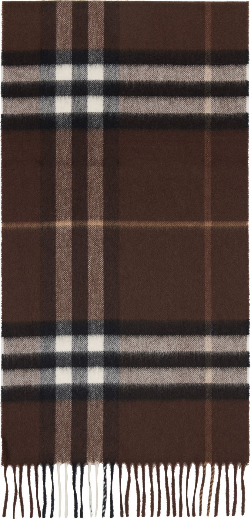 Шарф Burberry Burberry Check Cashmere Scarf Коричневий | 8112638