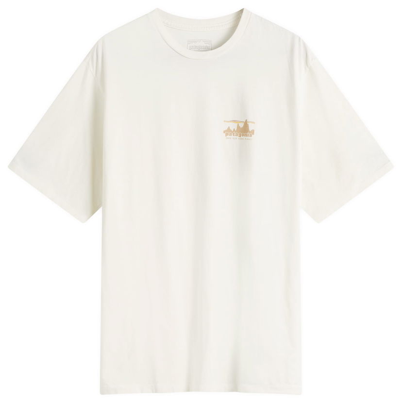 Футболка Patagonia 73 Skyline Organic T-Shirt, Size Large білий | 37534-BCW