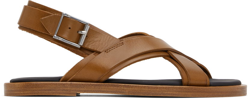 Догляд за взуттям A.P.C. A.P.C. Lou Sandals Коричневий | PXBVG-F51089
