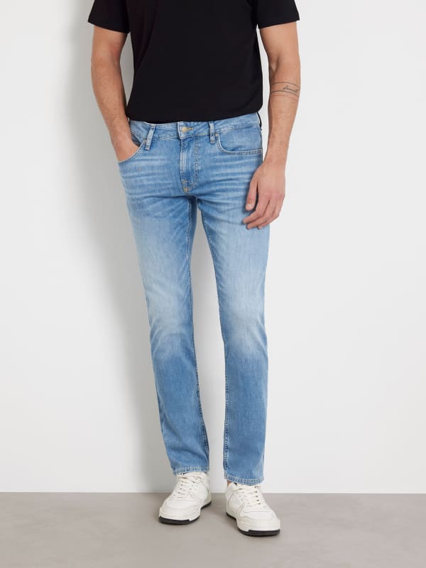 Джинси GUESS Miami Skinny Denim Pant Синій | M4GAN1D4Z25, 0