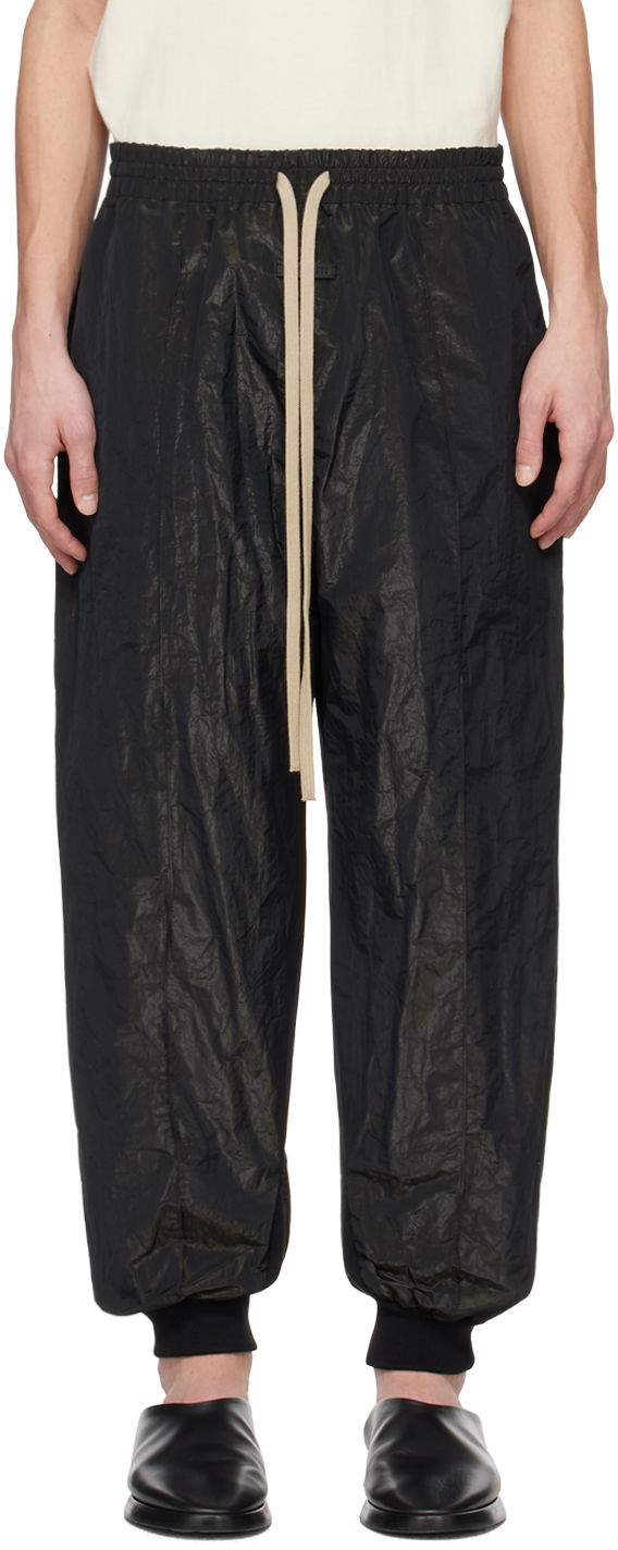 Спортивні штани Fear of God Black Pintuck Track Pants чорний | FG840-371WRP