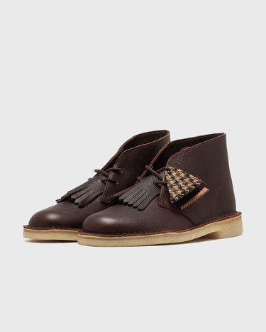 Кросівки та взуття Clarks Fringed Textured Leather Desert Boot Коричневий | 26183082, 2