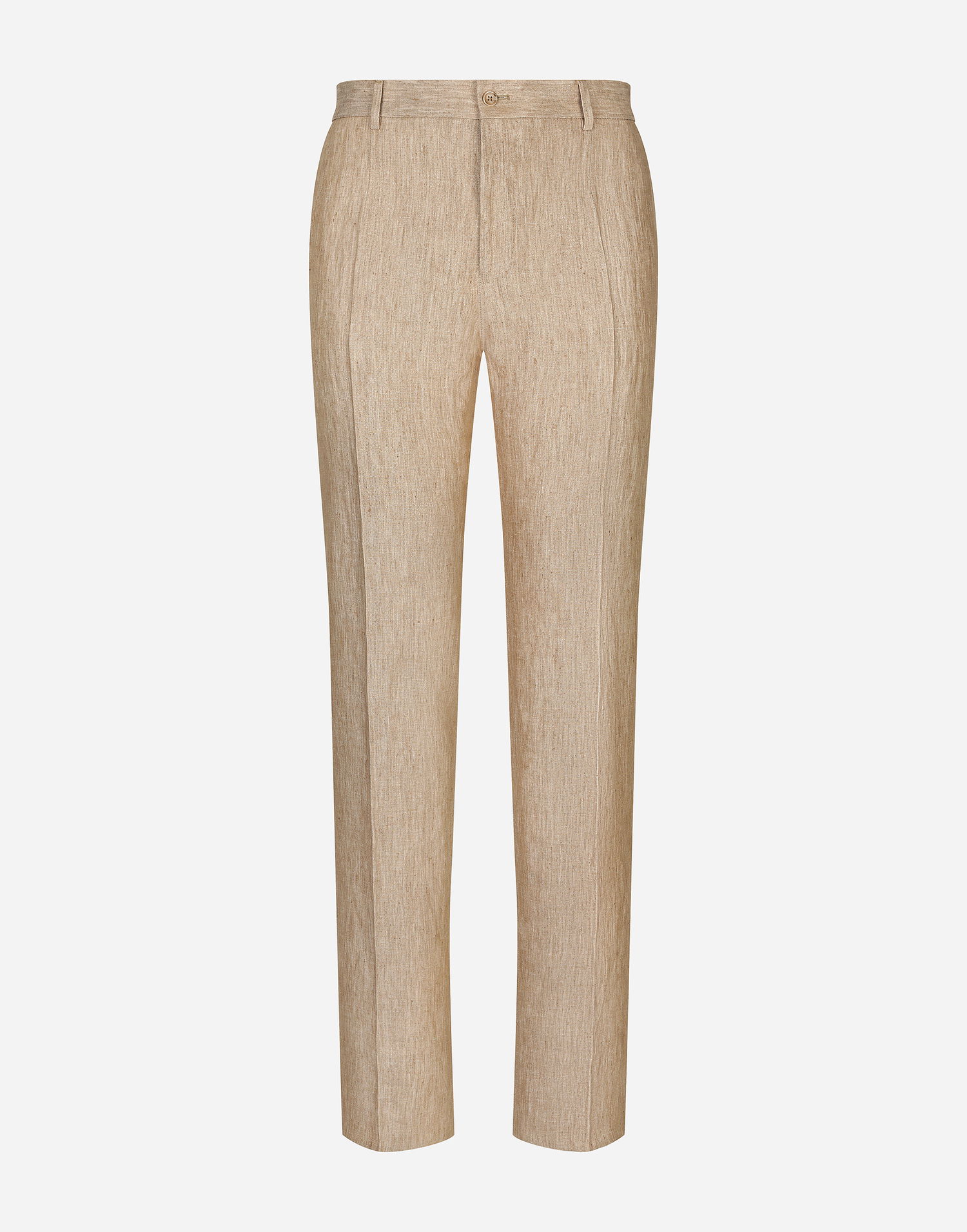 Штани Dolce & Gabbana Classic Linen Pants бежевий | GP0D6TFU4L0S8230, 0