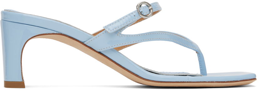 Аксесуари Aeyde Aeyde Giselle Heeled Sandals Синій | A11-HS-GLIS55TB27-SS24-1000-048