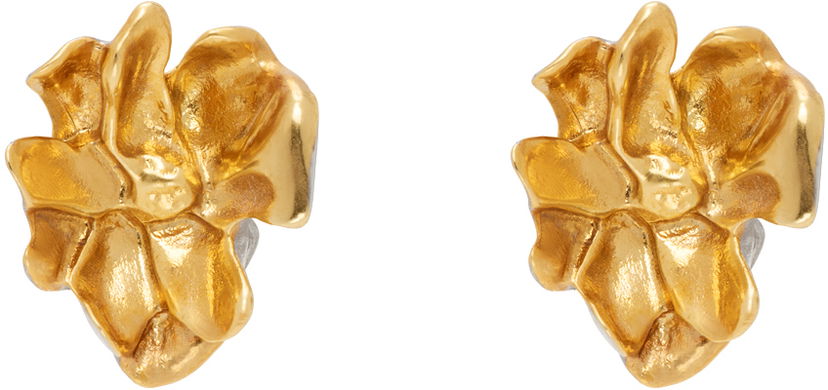Сережки Marni Flower Earrings Металік | ORMV0508N2 M2000