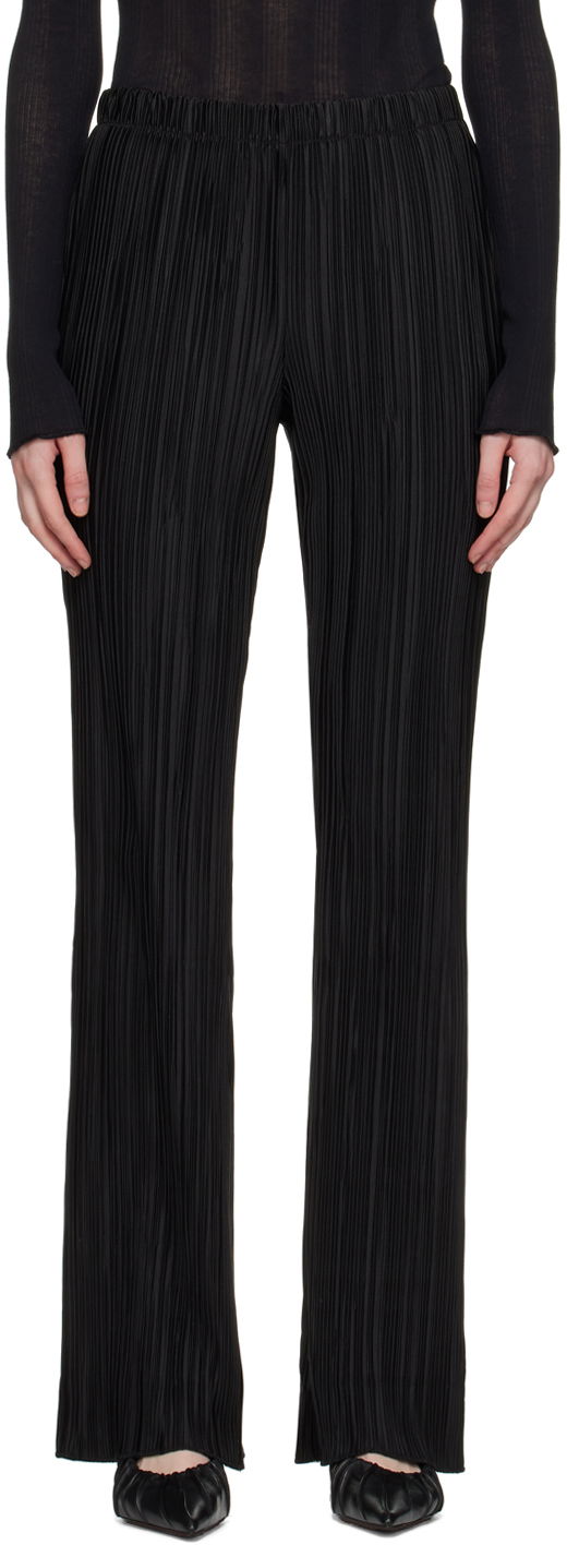 Штани Anine Bing Anine Bing Women's Billie Pleated Trousers чорний | A-03-3148-000