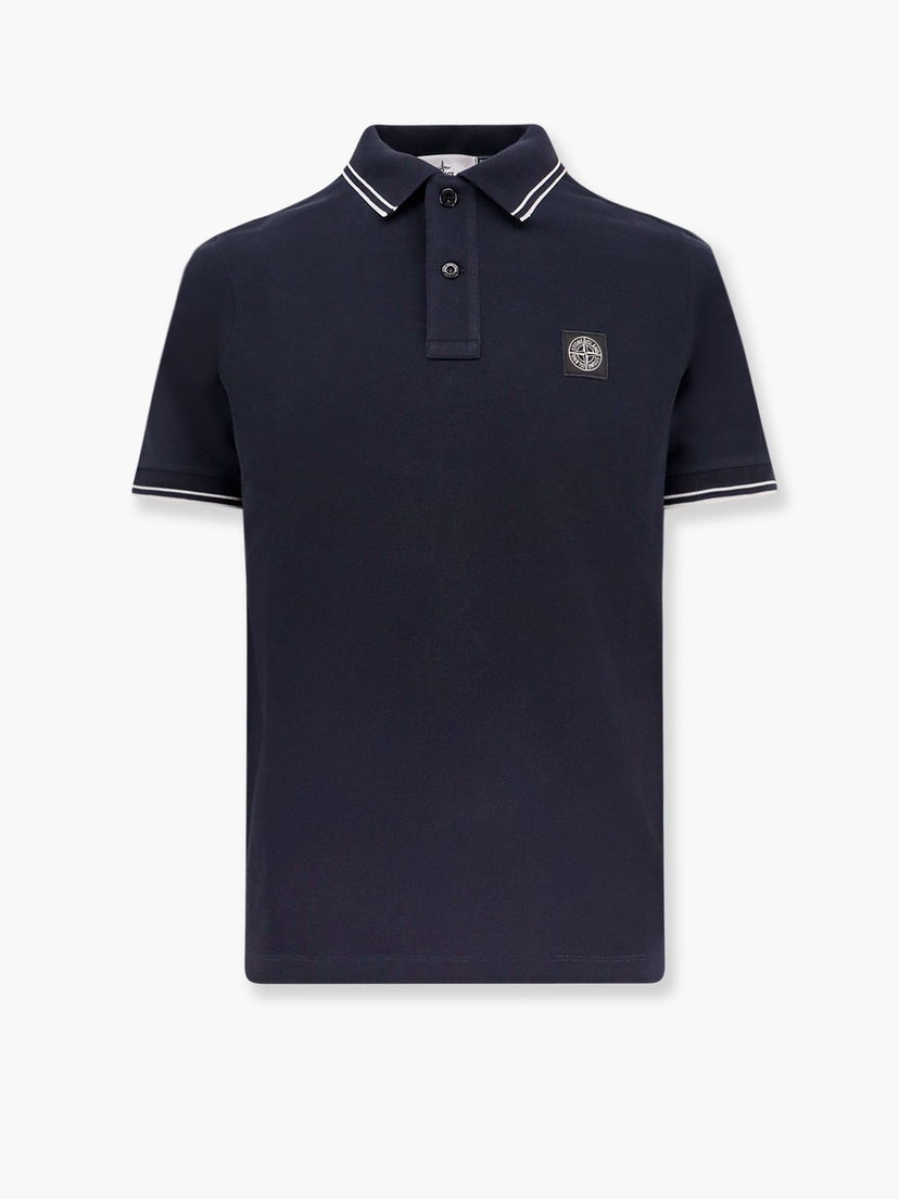 Сорочка поло Stone Island Navy Blue Polo Shirt темно-синій | K1S1522002SCS0018V0020