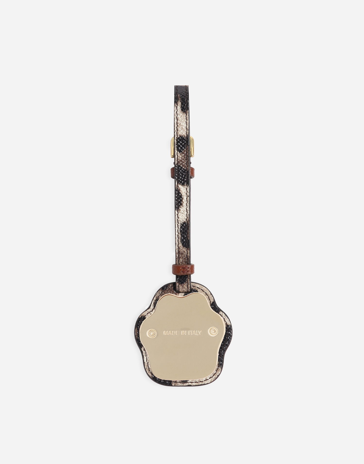 Брелоки Dolce & Gabbana Dolce & Gabbana Animal Print Calfskin Dog Paw Charm Різнокольоровий | BD0021A6456HA93M, 1