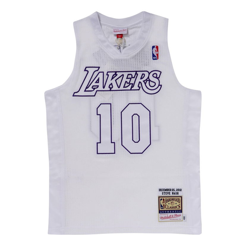 Джерсі Mitchell & Ness Steve Nash 10 Los Angeles Lakers Authentic Jersey білий | AJY44971-LAL12SNAWHIT