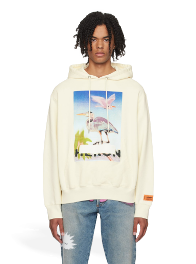 Світшоти HERON PRESTON Censored Heron Hoodie бежевий | HMBB024F23JER0030437
