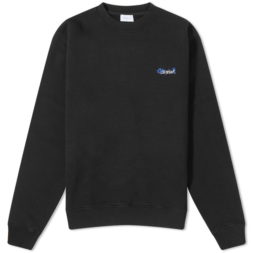 Світшоти Off-White Flower Arrow Regular Crewneck Sweatshirt чорний | OWBA055F23JER0071045