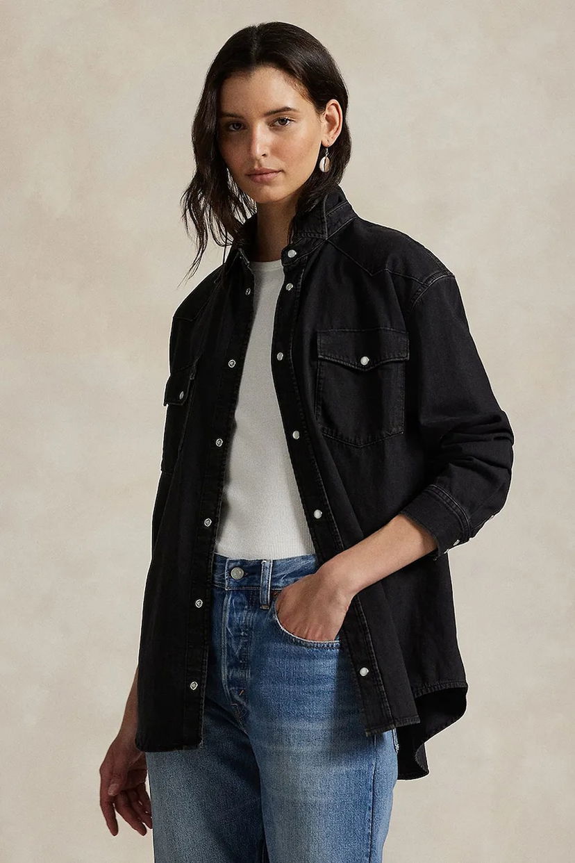 Сорочка Polo by Ralph Lauren Polo Ralph Lauren Relaxed Denim Shirt чорний | 211971225