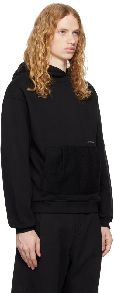 Світшоти ADER ERROR Black Patch Pocket Hoodie чорний | BN01FWHD0106BK, 1