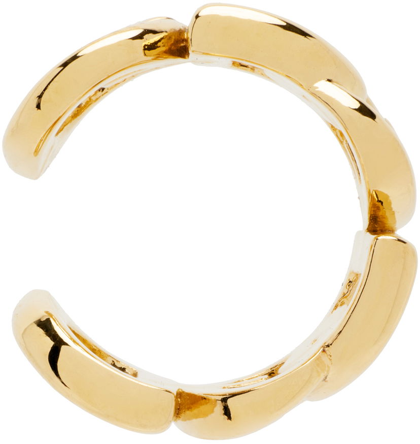 Сережки Dolce & Gabbana Gold 'DG' Logo Single Ear Cuff Металік | WEP6L5 W1111