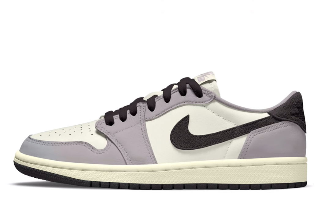 Кросівки та взуття Jordan Air Jordan 1 Retro Low OG "Atmosphere Grey" Сірий | CZ0790-101, 0