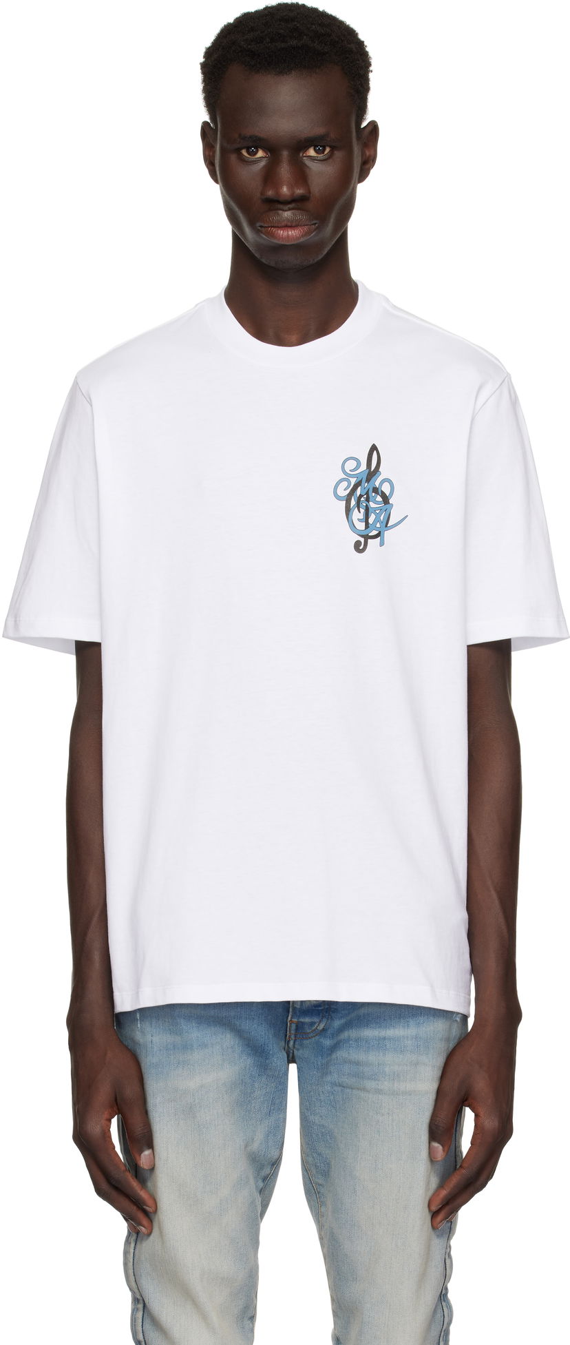 Футболка AMIRI Amiri Jazz Band Graphic T-Shirt білий | AMJYTE1167