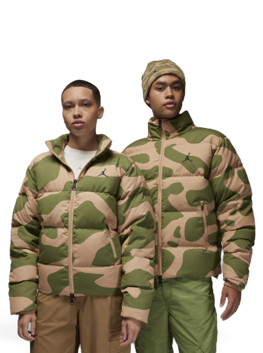 Пуховик Jordan Flight Heritage Down Jacket бежевий | FB6988-200