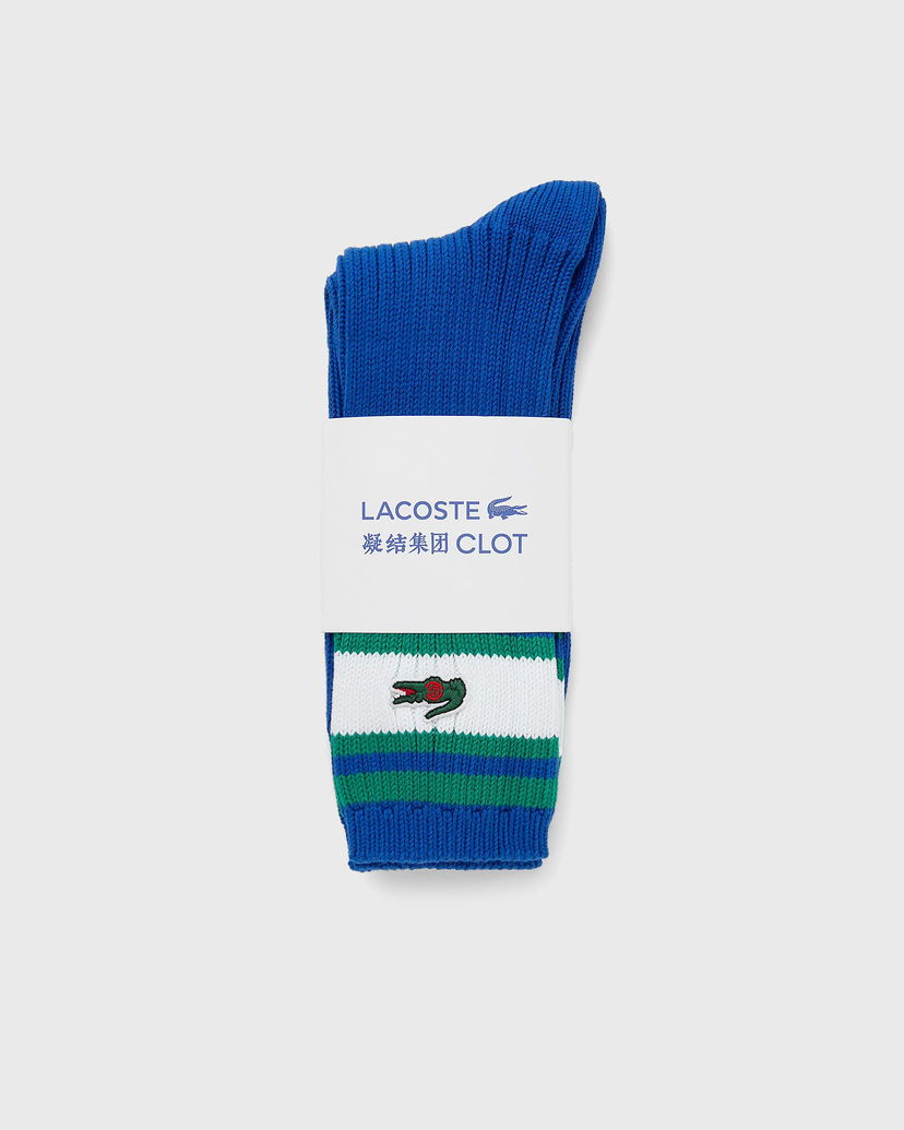 Шкарпетки Lacoste X Clot Socks Синій | RA3187-JQ0