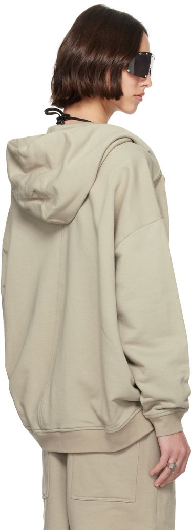 Світшоти Rick Owens Rick Owens Champion Edition Jumbo Jason's Hoodie Зелений | CW01E1663 CHFE, 2
