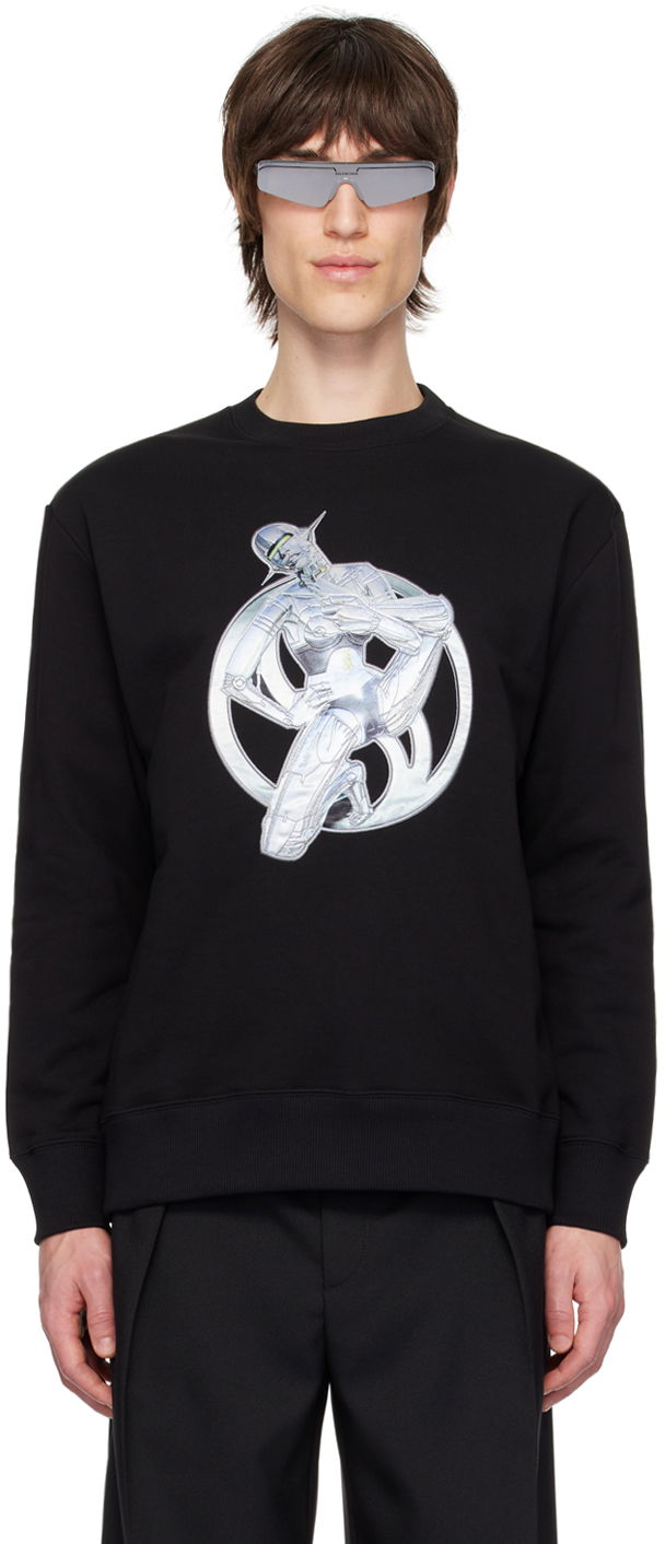 Світшоти Stella McCartney Stella McCartney Graphic Print Sweatshirt чорний | 6J02863SPY80