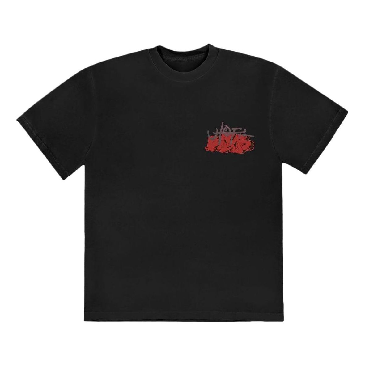 Футболка Cactus Jack by Travis Scott Travis Scott x KAWS Utopia II Tee чорний | TSUT-SS02, 0