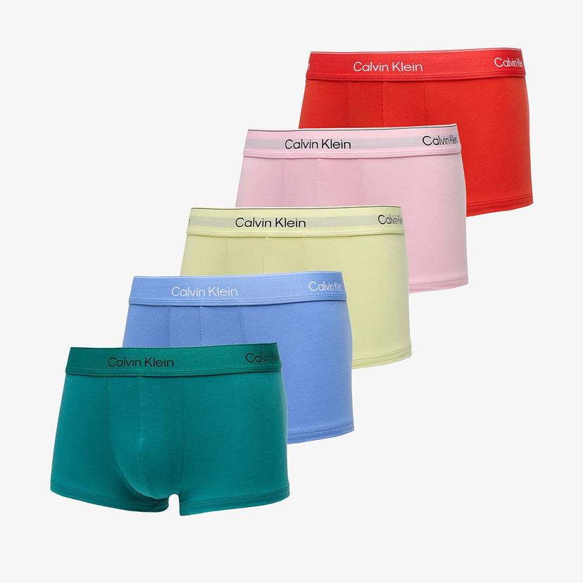 Боксери CALVIN KLEIN Calvin Klein Icon Cotton Stretch Low Rise Trunk 5-Pack Різнокольоровий | LV00NB4230 VST