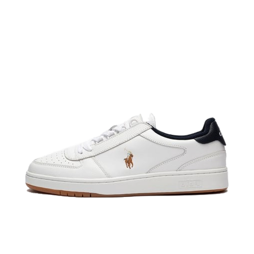 Кросівки та взуття Polo by Ralph Lauren Court Leather Low-top білий | 809877610001
