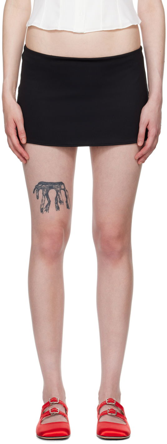 Спідниця GUIZIO Guizio Micro Miniskirt чорний | C00301K021