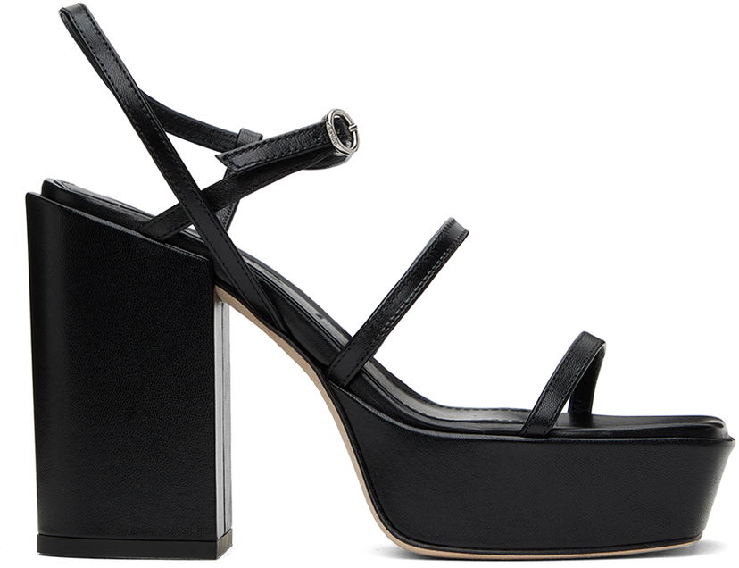 Аксесуари Aeyde Aeyde Katalin Heeled Sandals чорний | A11-HS-ATNS11BL38-SS24-800-007