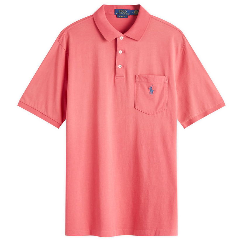 Сорочка поло Polo by Ralph Lauren Garment Dyed Polo Shirt Рожевий | 710941533003