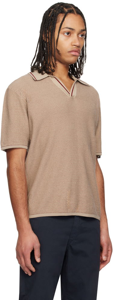 Сорочка поло rag & bone Rag & Bone Harvey Jonny Collar Polo бежевий | MBS24H041BC41, 1