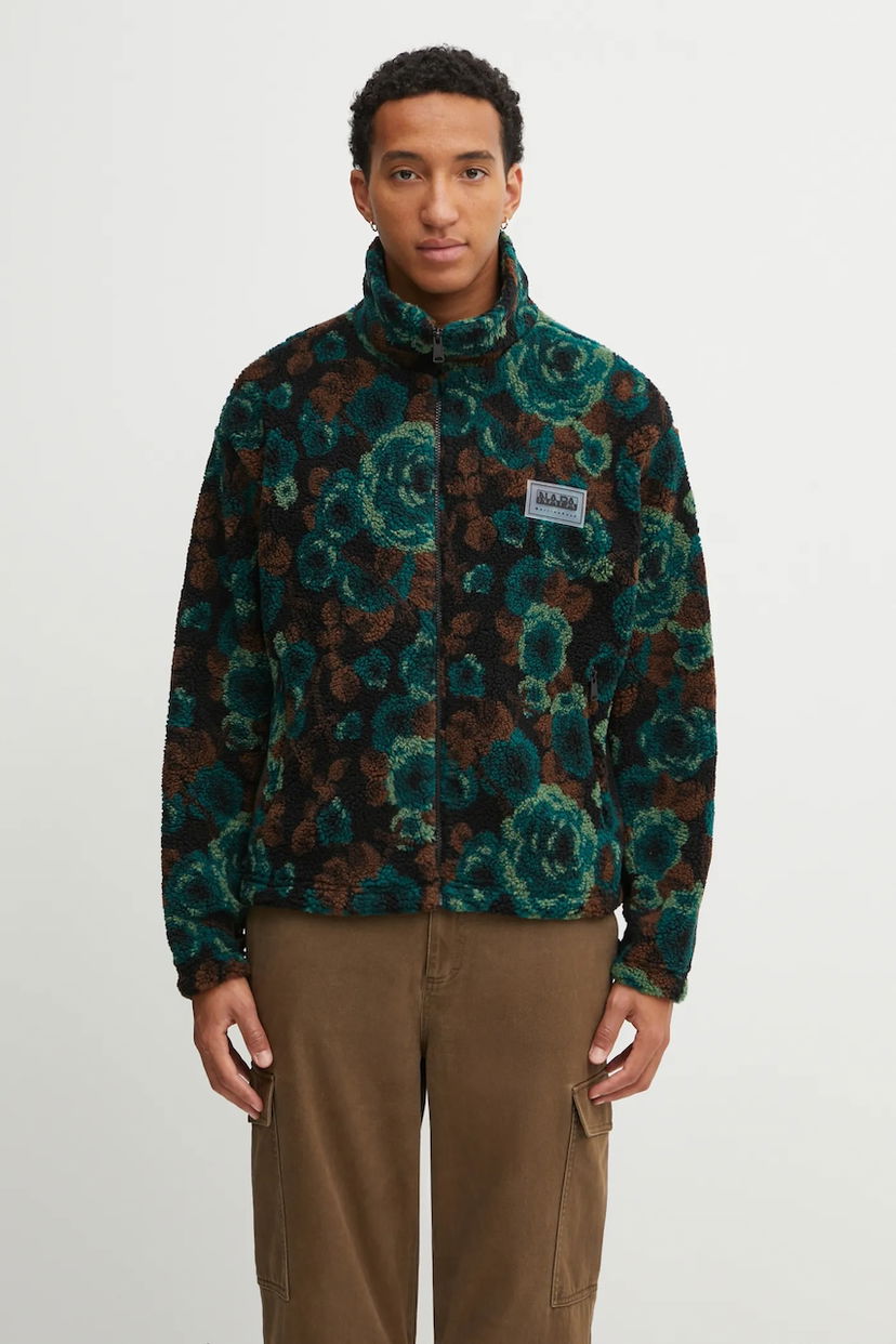 Куртка Napapijri Martine Rose Floral Patterned Fleece Jacket Різнокольоровий | NP0A4FPLFUB1