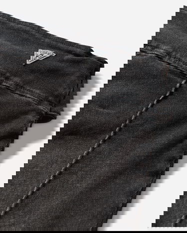 Джинси GUESS Belted Bootcut Pants Sanded Wash чорний | W5BA2ED0231 GUBS, 3