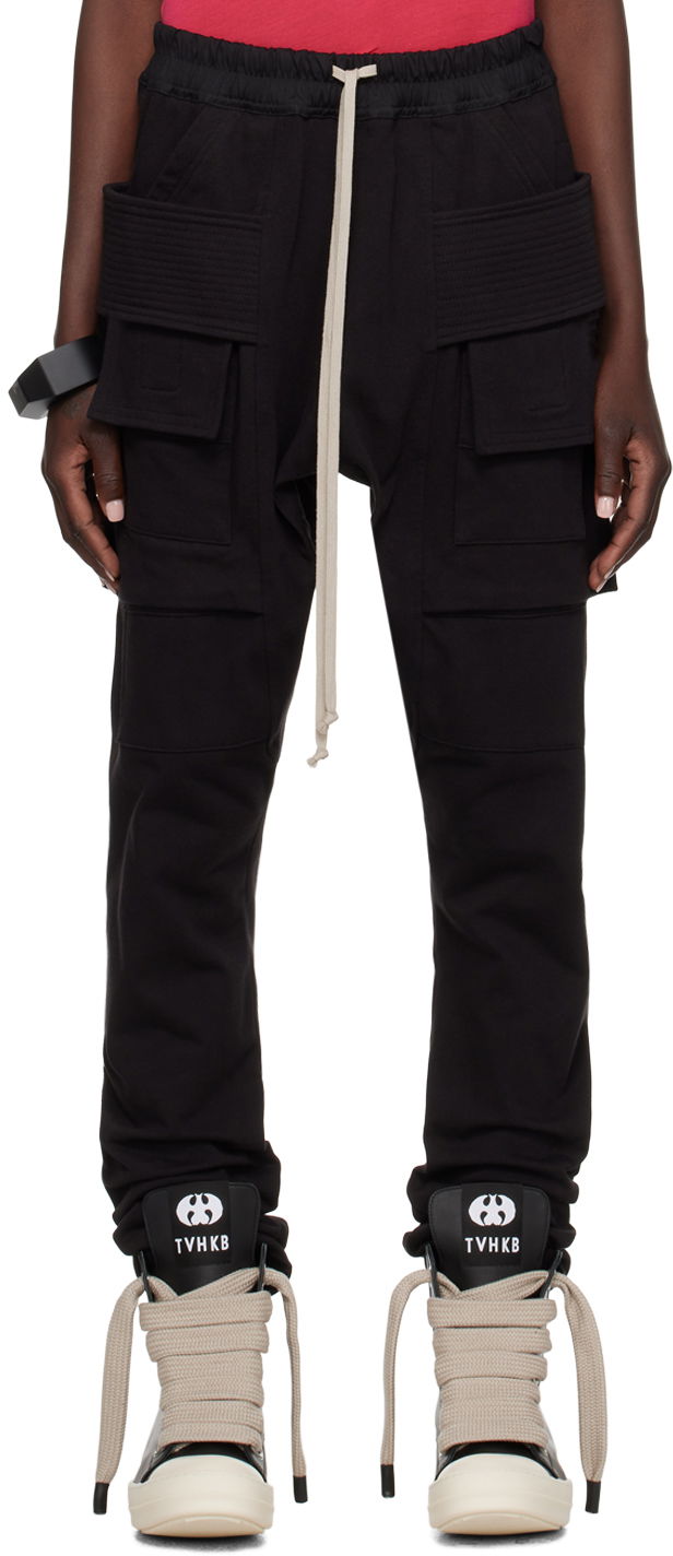 Штани Rick Owens SSENSE x TVHKB x Edition Creatch Trousers чорний | RN02C4312 RIGEP6, 0