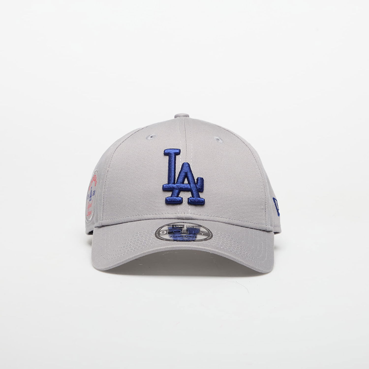 Кепка New Era New Era 9FORTY MLB Side Patch Los Angeles Dodgers Adjustable Cap Сірий | 60691275, 0