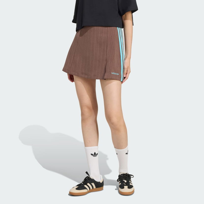 Спідниця adidas Performance Tailored Mini Skirt Коричневий | JX5305