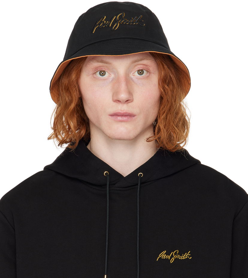 Капелюх Paul Smith Paul Smith Shadow Bucket Hat чорний | M1A-921DT-M779-79