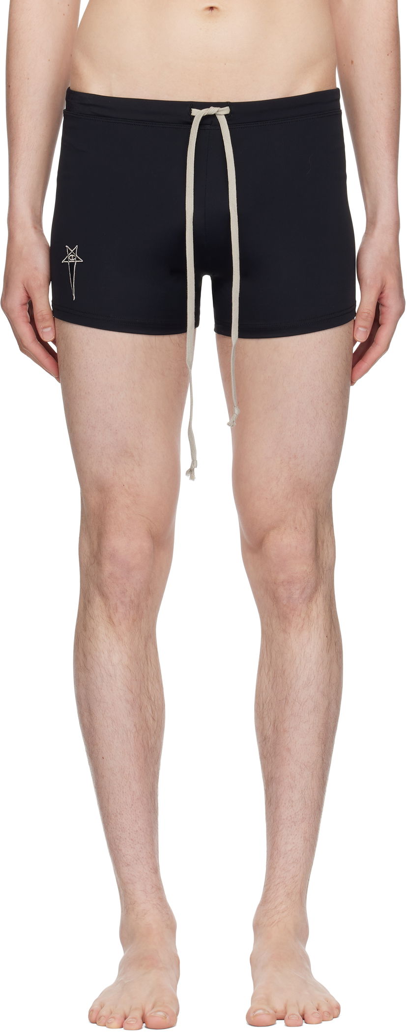 Купальники Rick Owens Rick Owens Champion Edition Jersey Swim Shorts чорний | CM01E1691 CHJMW SWIM JERSEY