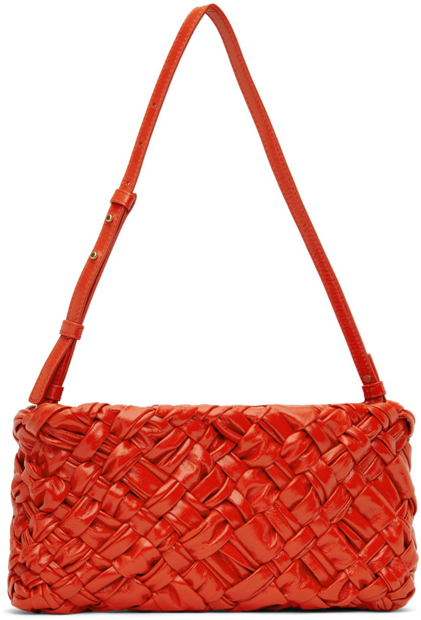 Сумка Bottega Veneta Kalimero Cha-Cha Shoulder Bag Червоний | 785780 V40T1
