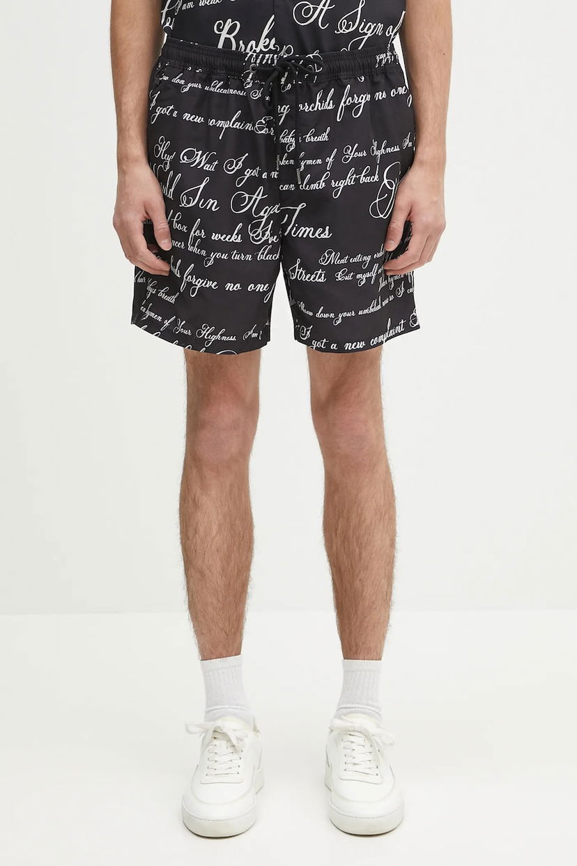 Купальники Ksubi KSUBI Kursed Shorts чорний | MSP25WA002