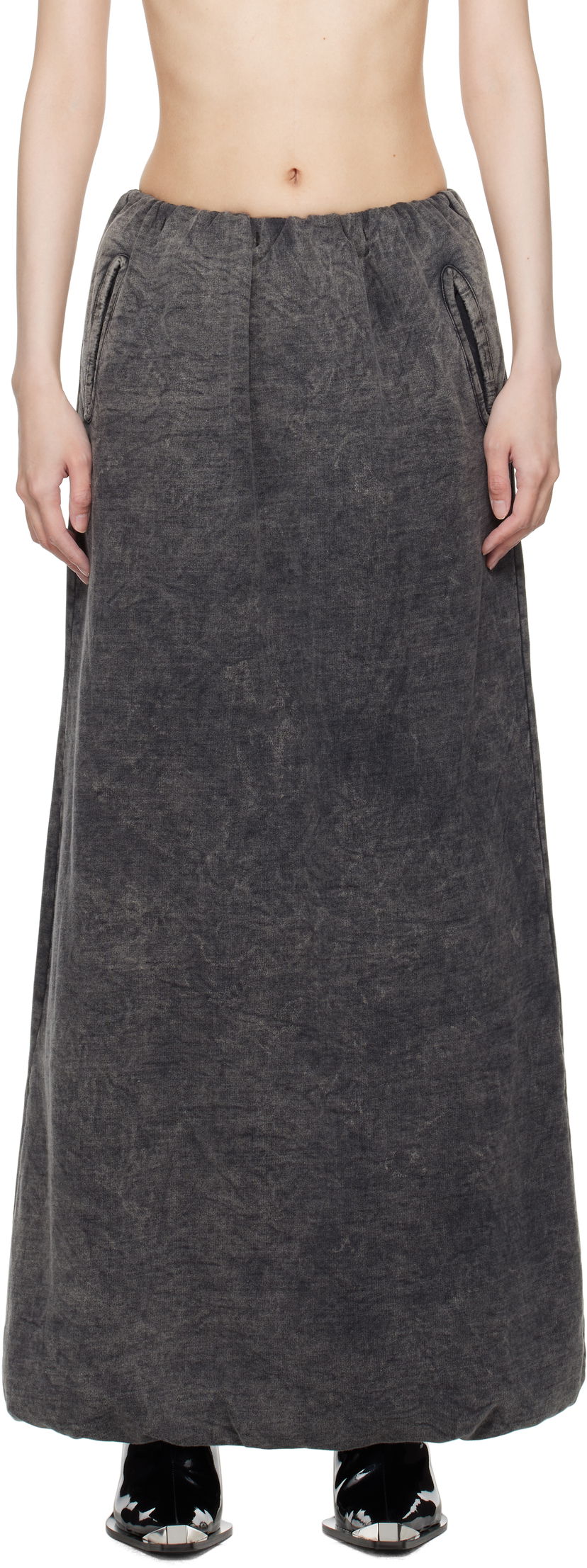 Спідниця Diesel O-Tulip Maxi Skirt Сірий | A16524 0EGBV