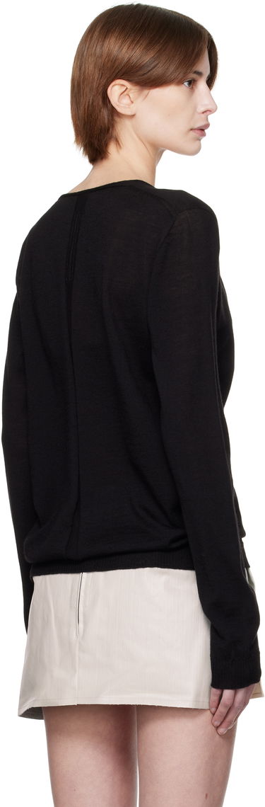 Cветр Rick Owens Rick Owens Hollywood Xtreme V-Neck Pullover чорний | RP01E7668 M, 2