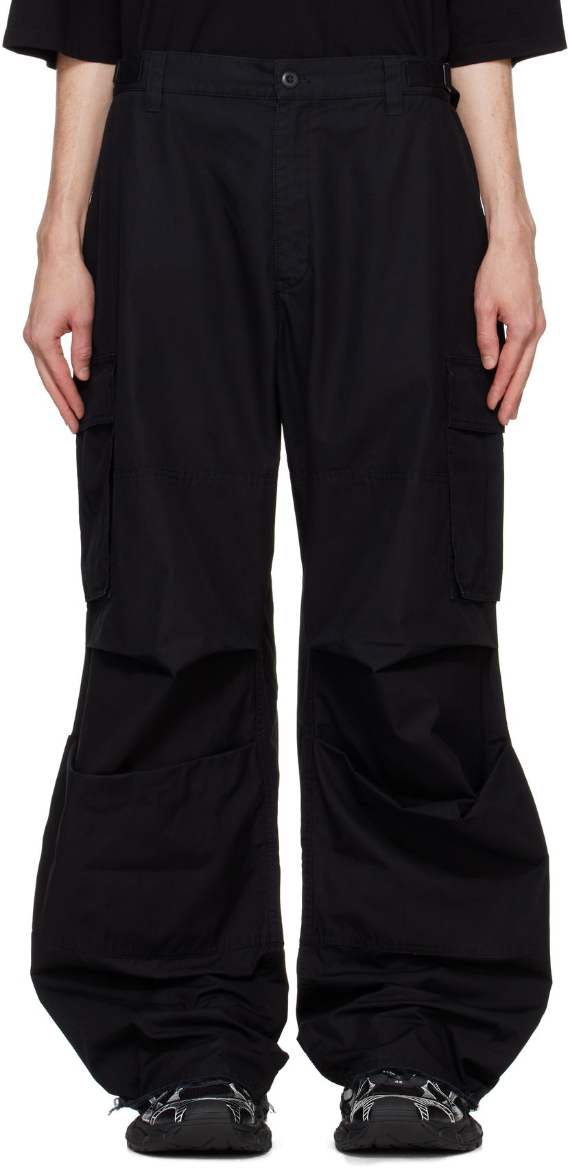 Штани карго 032C Overtime Cargo Pants чорний | F24-URW-1001-000