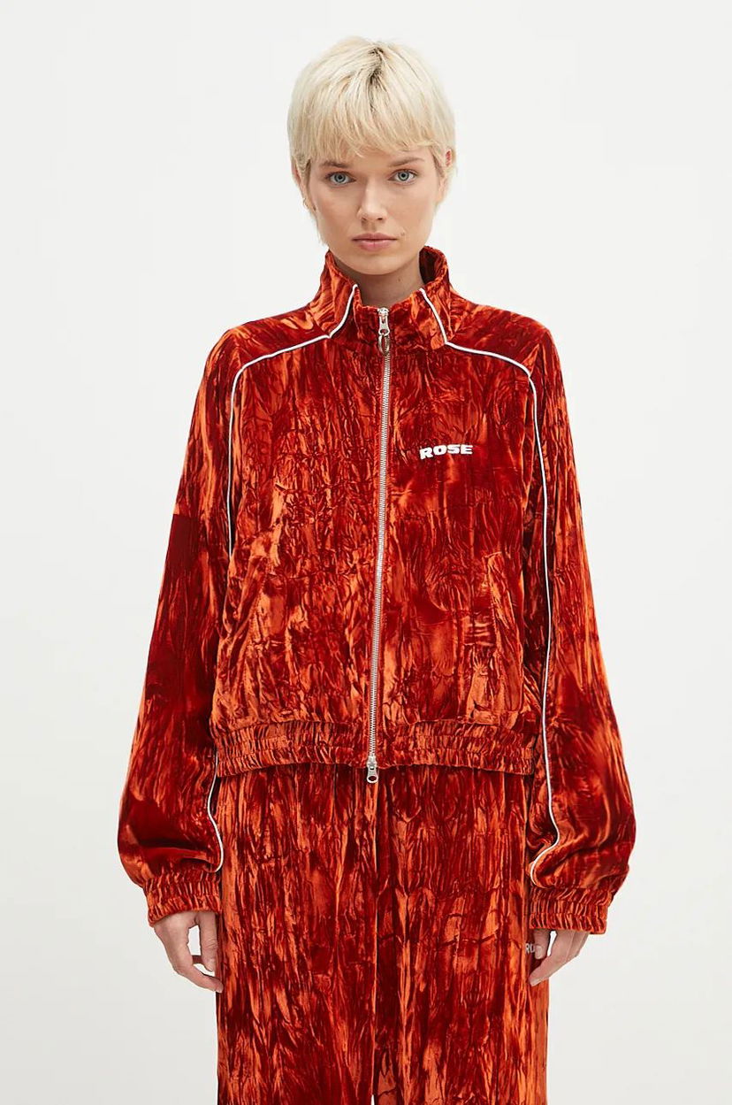 Світшоти Martine Rose Shrunken Track Jacket Червоний | 164WF04202