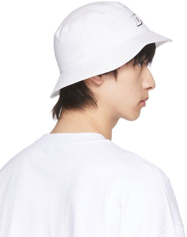 Капелюх We11done We11done Basic Logo Bucket Hat білий | WD-AH1-22-407-U-WH, 2