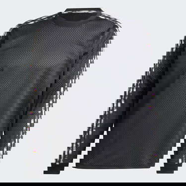 Футболка adidas Performance Pride Mesh 3-Stripes Long Sleeve чорний | IZ4893, 1